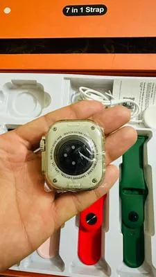 ORANGLES 7-in-1 Smart Watch with 7 Interchangeable Straps - high resolution display - exposing craftsmanship - Image 2 of 2 | built for everyone | 7-in-1 Smart Watch with 7 Interchangeable Straps for sale Georgia | Free Shipping ORANGLES