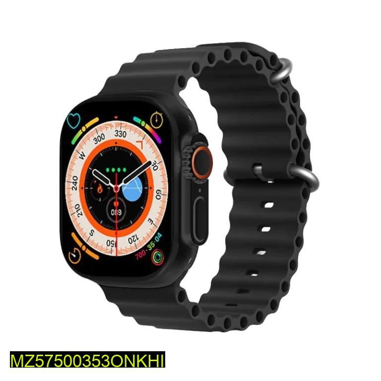 ORANGLES T900 Ultra Smart Watch Black Rubber Strap 49MM  - Main Product Image - professional product shot revealing details | Best price T900 Ultra Smart Watch Black Rubber Strap 49MM authentic product Ohio | ORANGLES