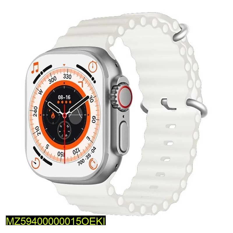 ORANGLES T800 Ultra Smart Watch Silver – Fast Charging & IP65 Waterproof  - Main Product Image - professional product shot revealing details | Best price T800 Ultra Smart Watch Silver – Fast Charging & IP65 Waterproof authentic product Ohio | ORANGLES