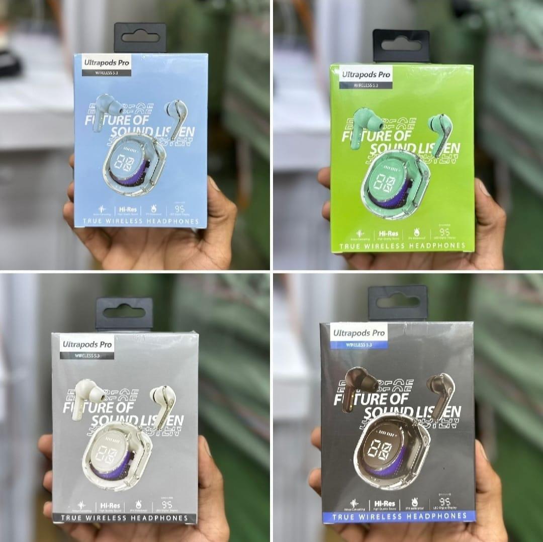 ORANGLES Transparent Wireless Earbuds – Noise Cancelling Bluetooth 5.3 - high resolution display - exposing craftsmanship - Image 2 of 2 | built for everyone | Transparent Wireless Earbuds – Noise Cancelling Bluetooth 5.3 for sale Georgia | Free Shipping ORANGLES