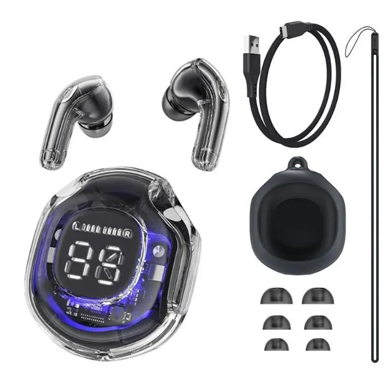 ORANGLES ENC Air39 Wireless Bluetooth Earbuds – Black Noise Cancelling - high resolution display - exposing craftsmanship - Image 2 of 2 | built for everyone | ENC Air39 Wireless Bluetooth Earbuds – Black Noise Cancelling for sale Georgia | Free Shipping ORANGLES