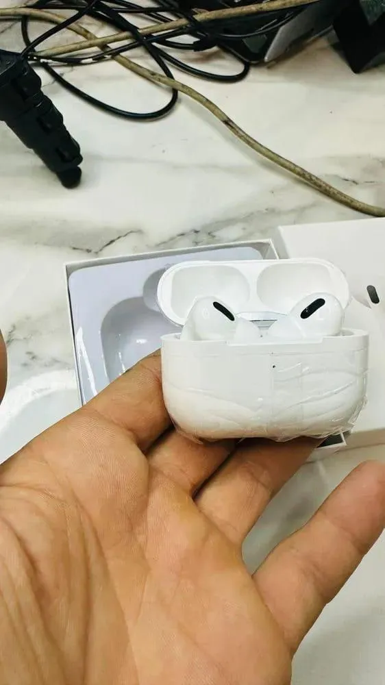 ORANGLES White AirPods – Long‑Lasting Battery & Fast Charge - high resolution display - exposing craftsmanship - Image 2 of 2 | built for everyone | White AirPods – Long‑Lasting Battery & Fast Charge for sale Georgia | Free Shipping ORANGLES